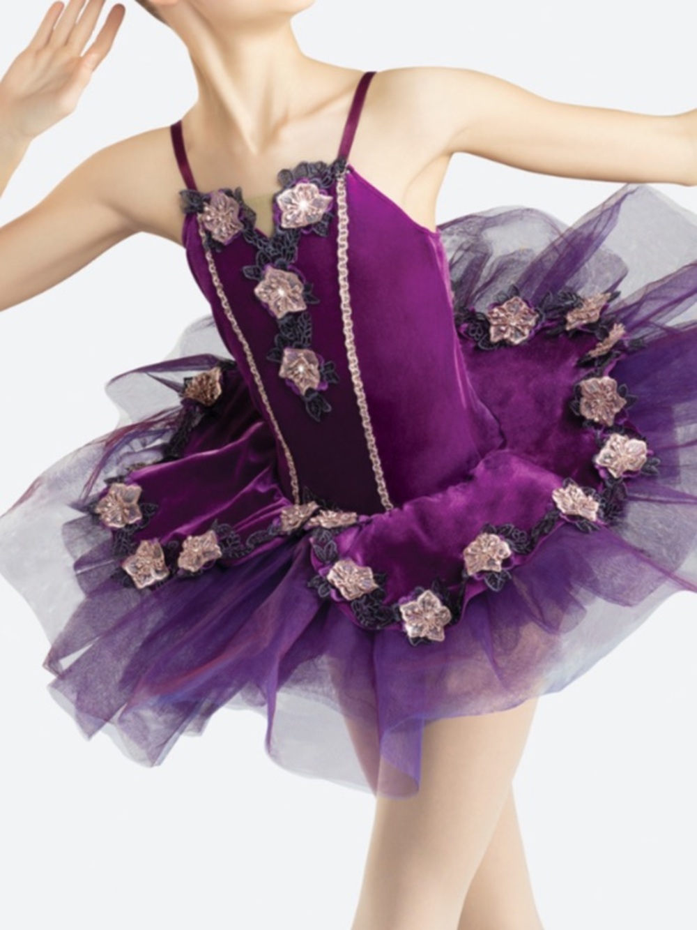 Revolution Dancewear The Beginning Tutu Velvet Costume Adult M